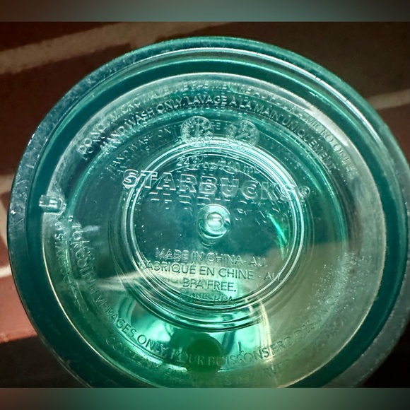 Starbucks Iridescent Green Cold Cup Venti 24oz – Smooth Finish - Picture 5 of 6